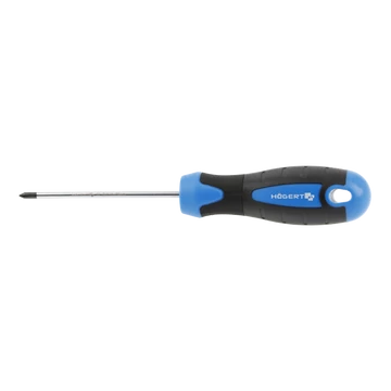 Csavarhúzó mágneses, csillag fejű, PH0 x 75 mm szár, HÖGERT HT1S020