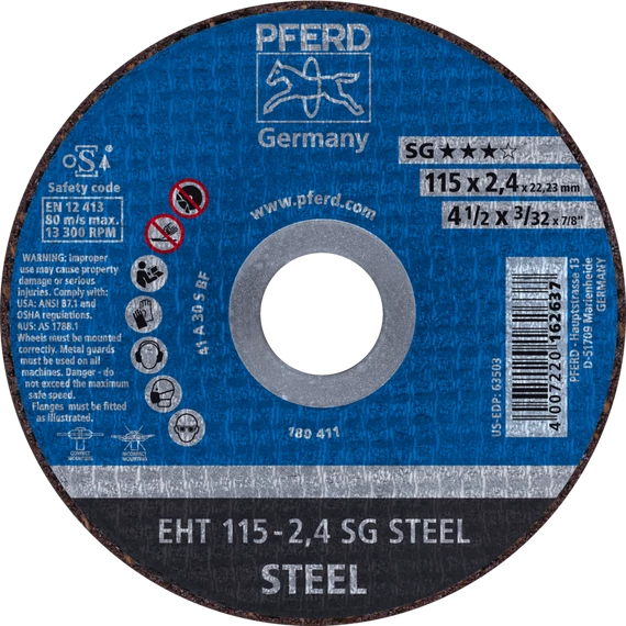 Vágókorong EHT 115-2,4 SG STEEL