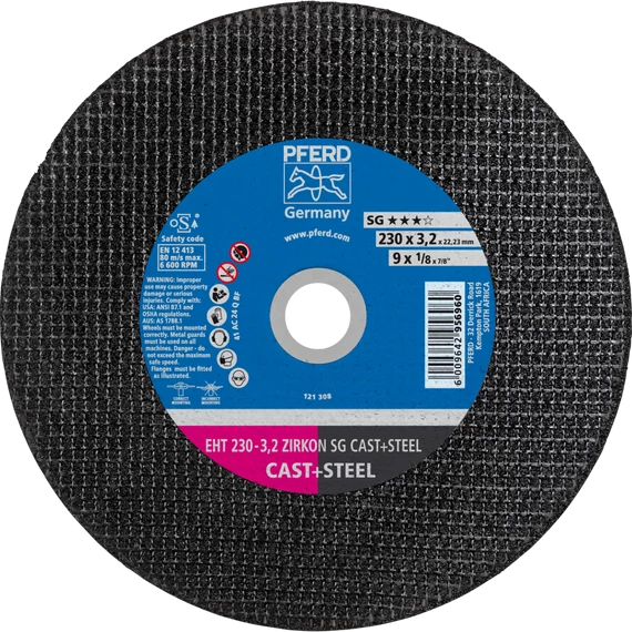 Vágókorong EHT 230-3,2 ZIRKON SG CAST